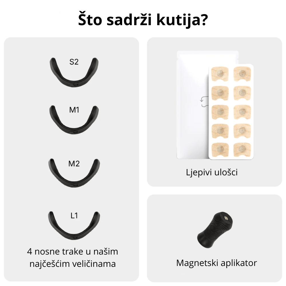 Magnetski Set za Disanje - Croatia Noska